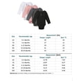 thumbnail image 5 of wsevypo Baby Girl Boy Romper Bodysuit Solid Plain One Piece Jumpsuits Pajamas Long Sleeve One Piece Baby Clothes Outfits, 5 of 5