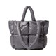 thumbnail image 5 of Bolso de mano acolchado Sonducket 2Conjunto de nailon Gris con correas de hombro cómodas, 5 of 6