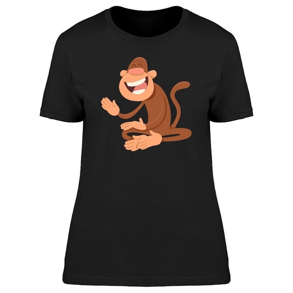 Cool Funny Monkey Tee Women's -Image by Shutterstock