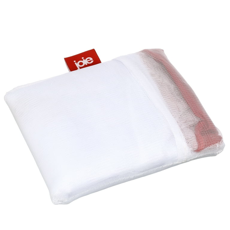 Joie Reusable Mesh Produce Bags Assorted Set of 5 Washable Totes for Fruits and Vegetables