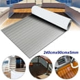 thumbnail image 4 of Suelo de barco de espuma EVA autoadhesivo, hoja de cubierta de teca de imitación, Alfombra de yate a rayas, 8 estilos, marrón, gris, dorado, negro, 2,4 m, 4 of 5