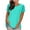 Mint Green, variant on BLVB Womens Summer Tops Trendy Crewneck T Shirts Loose Casual Short Sleeve Tshirts Shirts Fashion Clothes