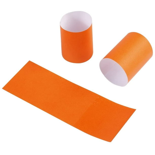 Self adhesive paper napkin rings sale