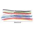 thumbnail image 4 of Adjustable Friendship Bracelets Handmade Nepal Woven Cotton Sliding Knot Closure for Women Men, 10Pcs Colorful Gift Set, 4 of 5