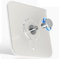 thumbnail image 5 of Hooks for Indoor Walls | Modern Minimal Hanger for Photo Frames and Wall Clocks | No Drilling Required | & Metal Construction | 3kg Max Load, 5 of 7