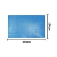thumbnail image 3 of Faithtur Swimming Pool Protective Cover, Rectangular/Round Solar Tarpaulin, 3 of 10