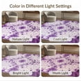 thumbnail image 7 of ODIKA 8'x10' Washable Area Rug Dye Tie Boho Cosmic Swirl Purple Gothic Ombre Galaxy for King Size Bedroom Under Bed, Master Suite, Non-Shedding, Easy Care, 7 of 7