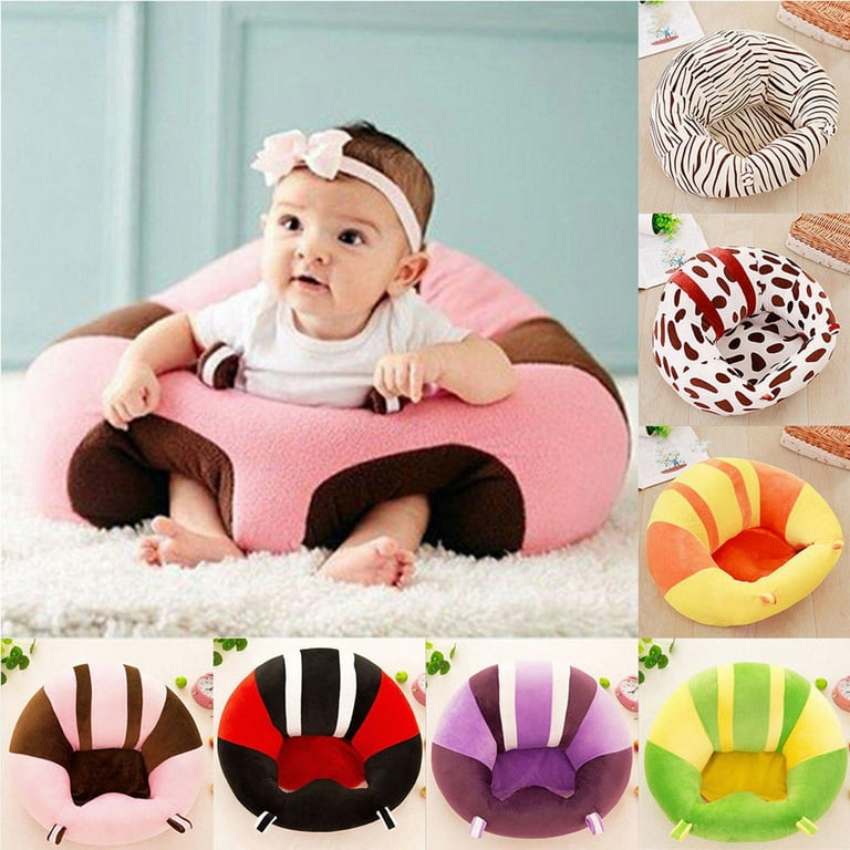 Newborn Infant Baby Sitting Chair Back Pillow Support Seat Cushion Sit and  Play Positioner Sitting