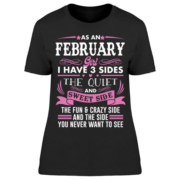I Was Born In February Women's T-shirt