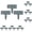 Grey*7, variant on olkpmnmk 1Pc Imitation Stone Finish Garden Edging, Foldable Spliced Mini Fence, Wooden Fence Border Decorative Small Picket Panels for Flower Bed Barriers and Landscape Fencing, 9x9.8 Inch, Red