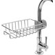 thumbnail image 1 of Kitchen Faucet Rack Sponge Holder Sink Caddy Organizer Hanging Caddy Drainer Rack Stainless Steel Storage Rack for Sponge,Soap, Brush,Towel Bathroom S, 1 of 4