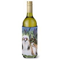 Caroline's Treasures SS8034LITERK Shih Tzu Wine Bottle Hugger, Wine Bottle, multicolor