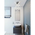 thumbnail image 3 of AFX  Jaxx 1-light Polished Chrome LED Flushmount, 3 of 6