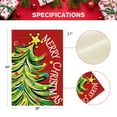 thumbnail image 6 of Sm:)e Merry Christmas Tree House Flag 28 x 40, 6 of 8