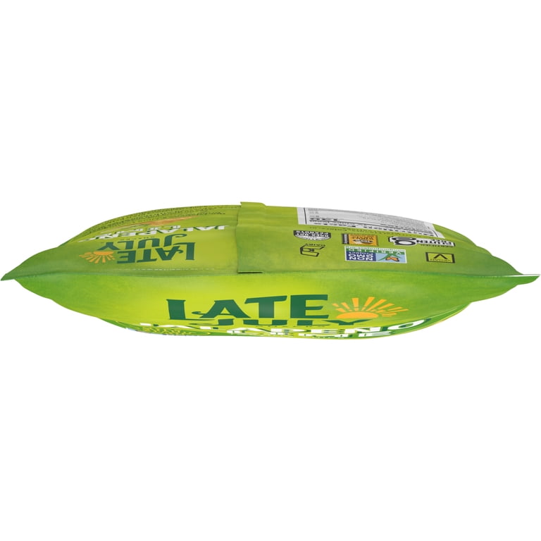 Late July Organic Tortilla Chips, Jalapeño & Lime – Thin & Crispy, 10.1-oz Bag (Pack Of 9), Gluten-Free & Non-GMO
