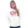 thumbnail image 3 of Ohio Leaf it to Us Funny OH Local Unisex Plus Fleece Graphic Hoodie Brisco Brands 2X, 3 of 5