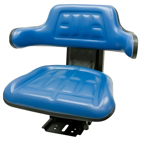 Blue Tractor Suspension Seat Fits Ford / New Holland 2000 2600 2610 2910
