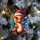 thumbnail image 4 of Ornamentos Del Árbol de Navidad, 2024 Ornamento de Navidad Acrílico Colgante Ornamentos Colgantes para Árbol de Navidad Decoración Del Hogar de la Fiesta Del Coche, Conjunto de 6, 4 of 7
