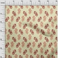 thumbnail image 2 of oneOone Polyester Lycra Light Yellow Fabric Floral Block Sewing Fabric By The Yard Printed Diy Clothing Sewing Supplies 56 Inch Wide, 2 of 4
