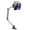 Gray-Mobile phone model, variant on Clamp Style Desktop Tablets Phone Mount Featuring 360 Rotations Ball Head and Foldable Design for Stable Support