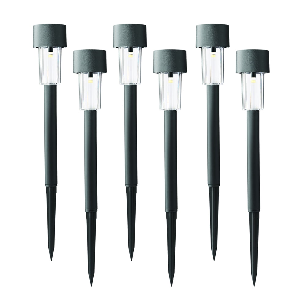 Mainstays Column Solar Powered LED Path Light and Landscape Light