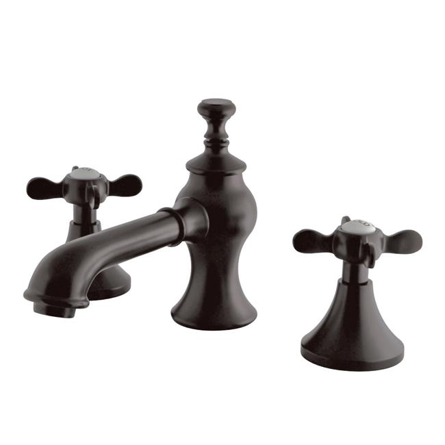 Kingston Brass Kc7065bex Widespread Lavatory Faucet With Brass Pop