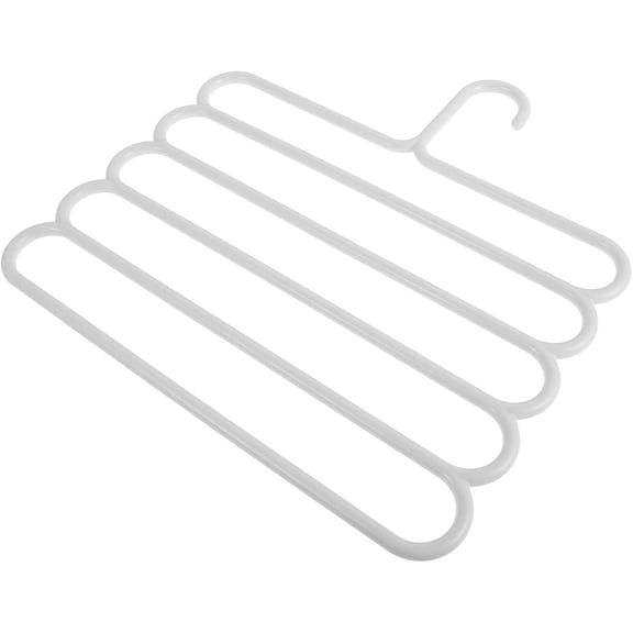Kaya 1 Pack 5-Tier Pants Hanger, Non-Slip Space Saving Closet Organizer, Multi-Layer Hanger for Pants, Jeans, Scarves
