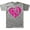 Gray, variant on AJ Lee Heart Logo Merch Summer Unisex Short-sleeved T-shirt Fashion Y2K Printed Casual Stylish Design Tee