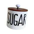 thumbnail image 4 of GROWTH TANK Ceramic Storage Container with Lid Airtight Coffee Container for Living Room 800ml brown lid, 4 of 9