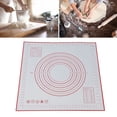 thumbnail image 3 of Extra Large Thick Silicone Pastry Mat Kitchen Counter Mats Kneading Mat Silicone Baking Sheet Counter Mat Dough Rolling Mat With 4 Sides Measures Scale, 3 of 8