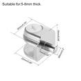 thumbnail image 2 of Glass Shelf Brackets Glass Clamp Clip Shaft Mount for 5-8mm, Type-02, 10Pcs, 2 of 4