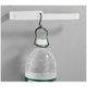 thumbnail image 5 of Soporte de pared blanco para sopalin, 33cm Toallero de papel de pared autoadhesivo o perforable, soporte de aluminio Space Sopalin para cocina, baño, armarios, vertical u horizontal, 5 of 5