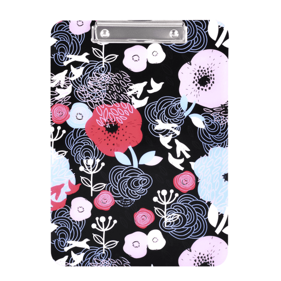 Office Depot Brand Fashion Clipboard, 9" x 12-1/2", Garden