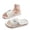 White, variant on jiaxiM Indoor Slippers for Women Non Men Slides Comfortable Open Toe with Thick Cushioned Sole Womens Flat Sandals Beach Casual Wear