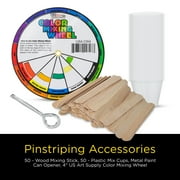 One Shot Automotive Complete Striper Pinstriping Starter Kit - 8 Colors