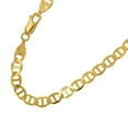 thumbnail image 5 of JewelStop 10k Yellow Gold 5.5mm Mariner Chain with Lobster Clasp 20in, 5 of 8