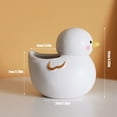 thumbnail image 5 of Home Balcony Vase Ornaments Desktop Resin Cute Cartoon Duck Animal Flowerpot Potted, 5 of 5