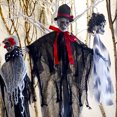 thumbnail image 4 of FAROOT Halloween Pendant Skeleton Ghost Hanging Ornament Decorative Artware, 4 of 5