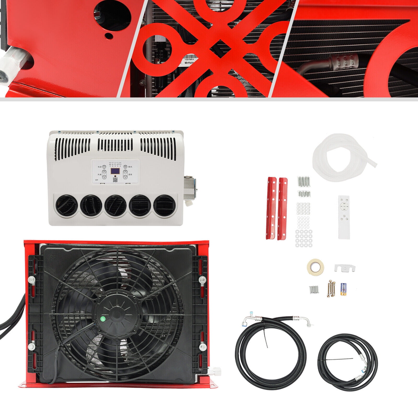 Commercial Vehicle Cooling - 11000BTU Mini Split AC Unit For Trucks ...