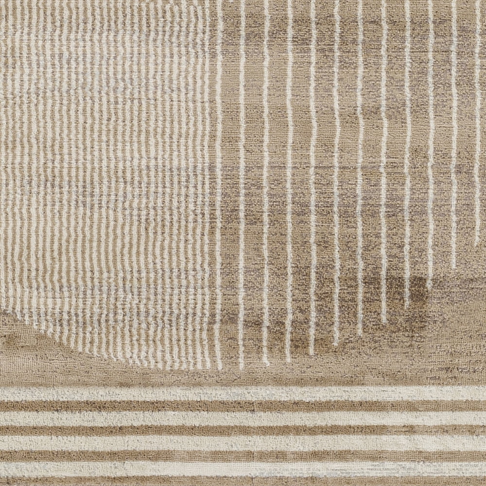 Livabliss Area Rugs for Living Room, 9x12 Floransa Modern Tan Rug, Bedroom Dining Room Home Decor Stain Resistant Carpet (8'11" x 12'4")