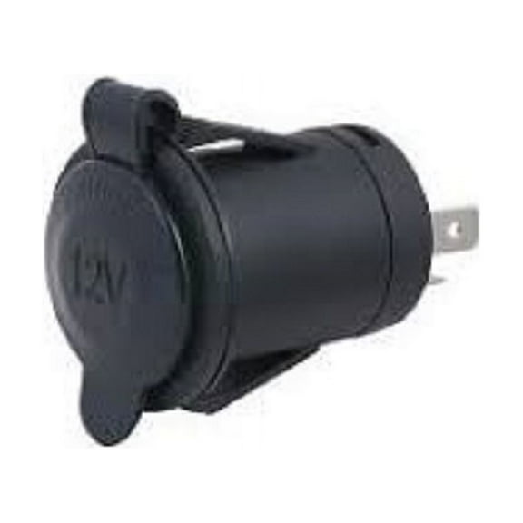 Marinco - 12VRCSP.OEM - 12V Receptacle Black Snap-in - (Pack of 1)