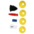thumbnail image 1 of 10 Player Football Training Flags Set, 10 Belts 30 Flags 4 Cone Football Belts for Football Playing, 1 of 8