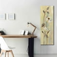 thumbnail image 6 of Epic Graffiti 'Neutral Anemone Branches I' by Silvia Vassileva, Canvas Wall Art, 20"x60", 6 of 9