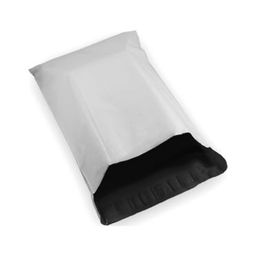 EcoSwift Brand Premium Poly Shipping Bag Waterproof Durable Self-Seal Mailer 1.7 Mil, 12 in. x 15.5 in. (Size 5s), Solid Gray, 1-Pack