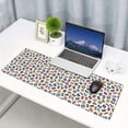 thumbnail image 4 of Rocae Colorful Numbers for Gaming Mouse Pad, Mouse Pad Large, Office Computer Keyboard Mousepad, Keyboard and Mouse Pad with Stitched Edges,31.5 x 11.8 in, 4 of 5