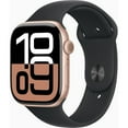thumbnail image 1 of Restored Apple Watch Series 10 Aluminum 46mm A3003 (GPS + Cellular) Rose Gold (Refurbished), 1 of 1