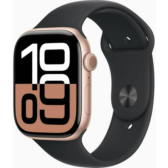 Restored Apple Watch Series 10 Aluminum 46mm A3003 (GPS + Cellular) Rose Gold (Refurbished)
