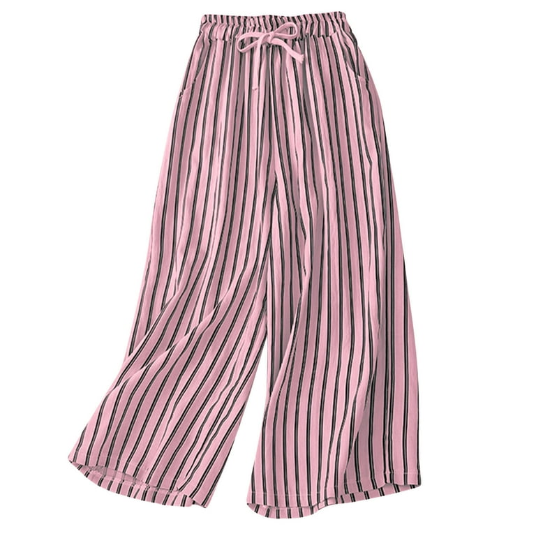 PINK PALAZZO PANTS - Pink WishPink Wish