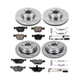 thumbnail image 3 of Power Stop Front and Rear Stock Replacement Brake Pad and Rotor Kit KOE505, 3 of 8