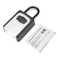 thumbnail image 3 of Outdoor 4 Digit Combination Wall / Handle Mounted Key Safe Lock Box - Black/grey, 3 of 5